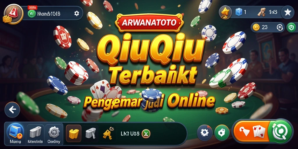 Screenshot ARWANATOTO dengan gameplay QiuQiu yang seru.
