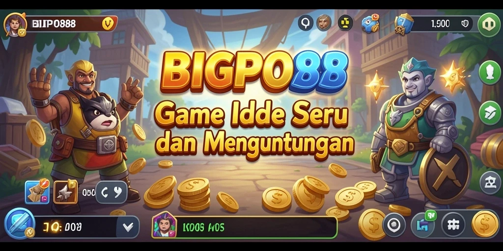 Screenshot gameplay BIGPO88 menampilkan aksi pengumpulan sumber daya yang menarik.