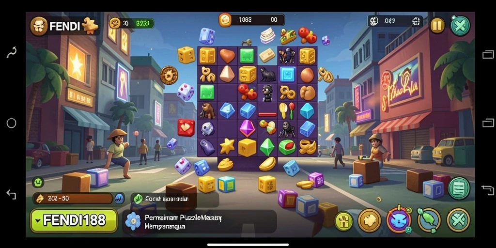 Tampilan gameplay dari FENDI188 yang menarik dan menantang.