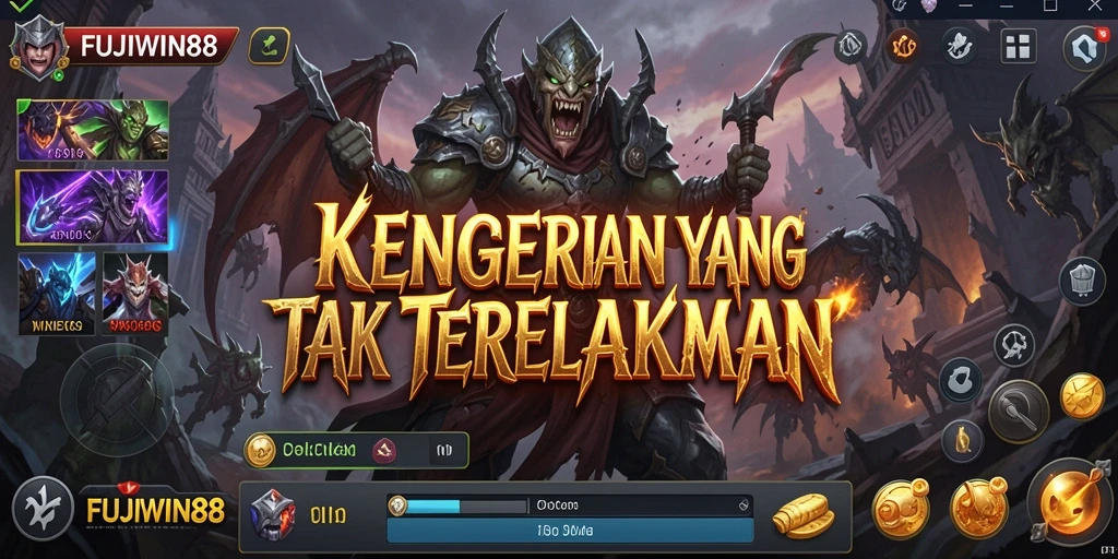 Screenshot FUJIWIN88 menampilkan suasana gameplay yang mencekam dan menakutkan.