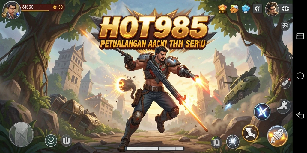 Gameplay HOT985 yang seru dan menegangkan di setiap level.