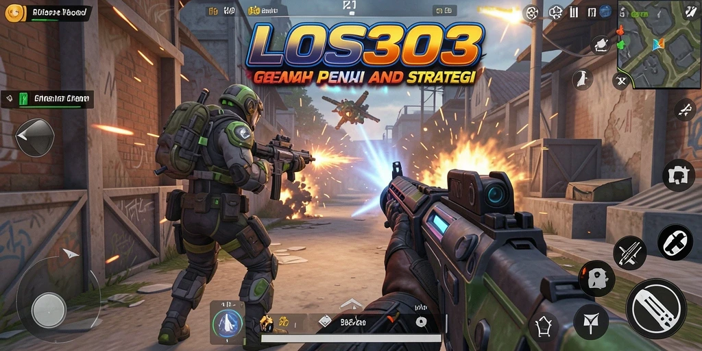 Tangkapan layar gameplay LOS303 menampilkan aksi pertempuran intens dan strategi yang mendebarkan.