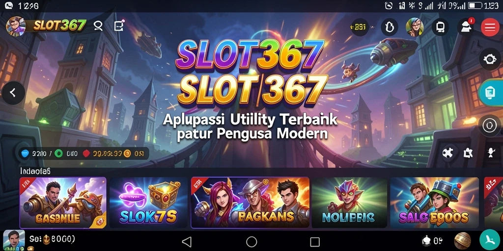 Tangkapan layar utama dari SLOT367 yang menunjukkan fitur utilitas yang bermanfaat.